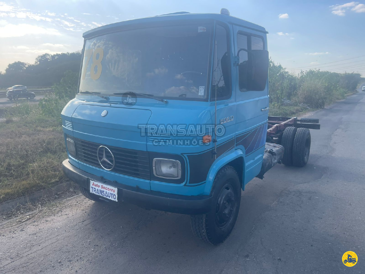 CAMINHAO MERCEDES-BENZ MB 608 Chassis 3/4 4x2 Transauto Caminhões CAMPINAS SÃO PAULO SP